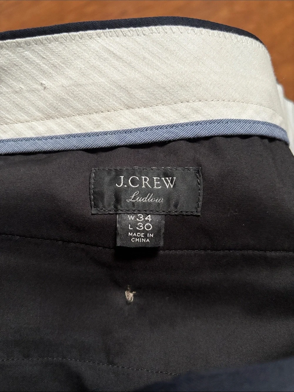 J. Crew Ludlow Slim Midnite Blue Dress Pants